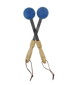 Bongers Handheld Deep Tissue & Trigger Point Massage Tool, Blue Color - 1 Pair