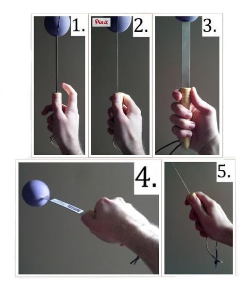 Bongers Percussive Handheld Massage Therapy Tool 1 Pair Purple